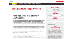 Desktop Screenshot of blogs-lectores.mundodeportivo.com